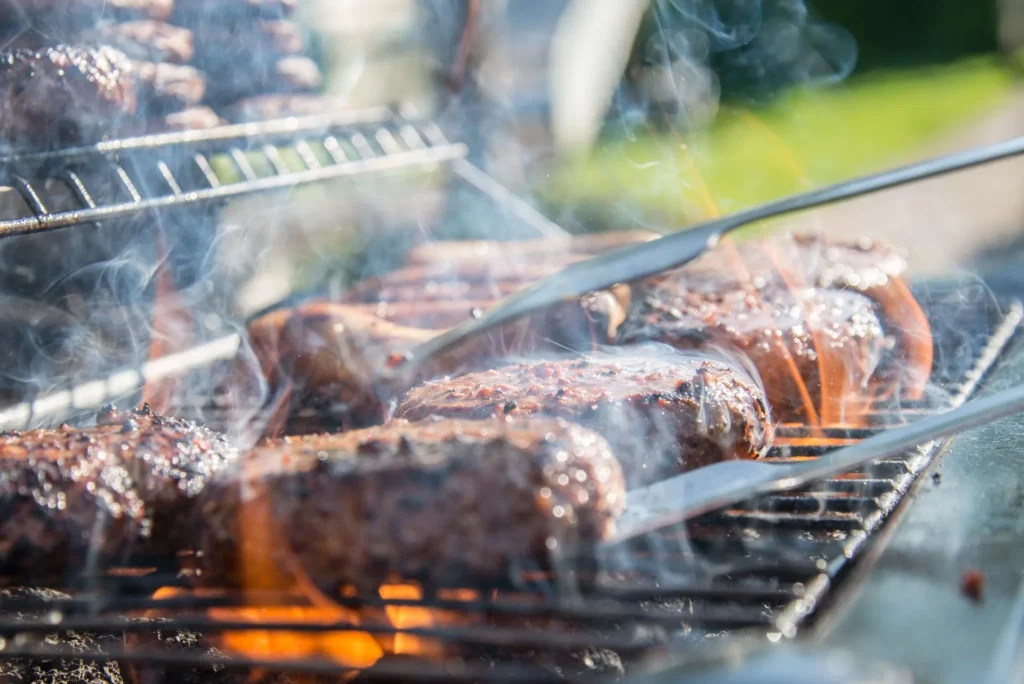 BBQ catering fire up the day