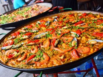 Paella Grazing Table