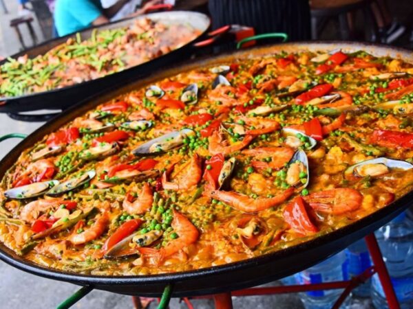 Paella Grazing Table