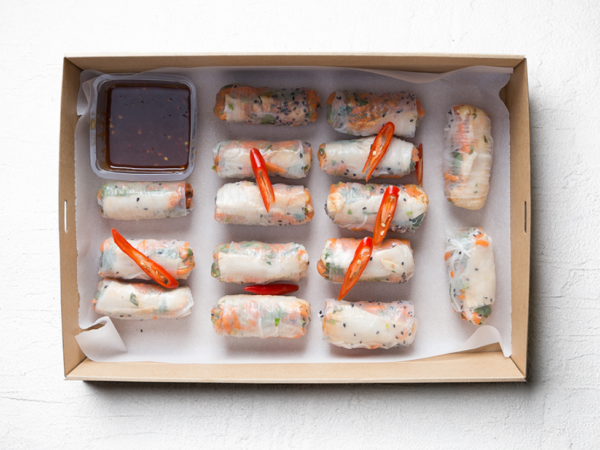 Fresh Rice Paper Rolls