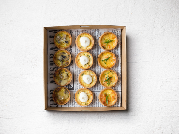 Celebrate At Work Savoury Tarts