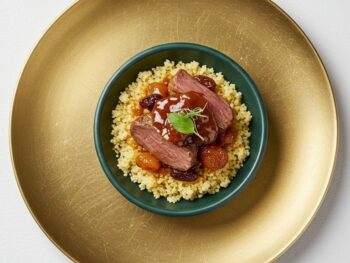 Slow Braised Lamb Shoulder And Cous Cous