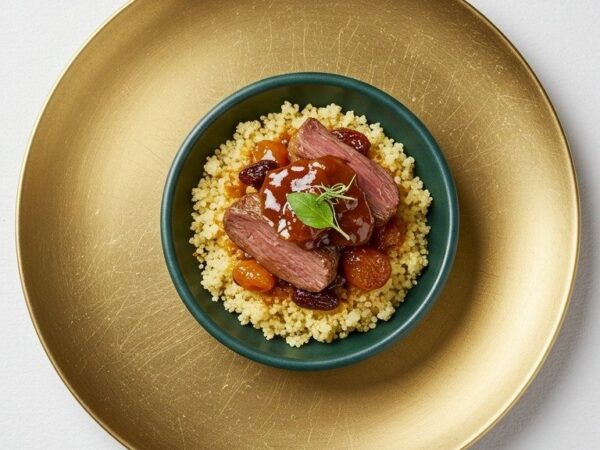 Slow Braised Lamb Shoulder And Cous Cous