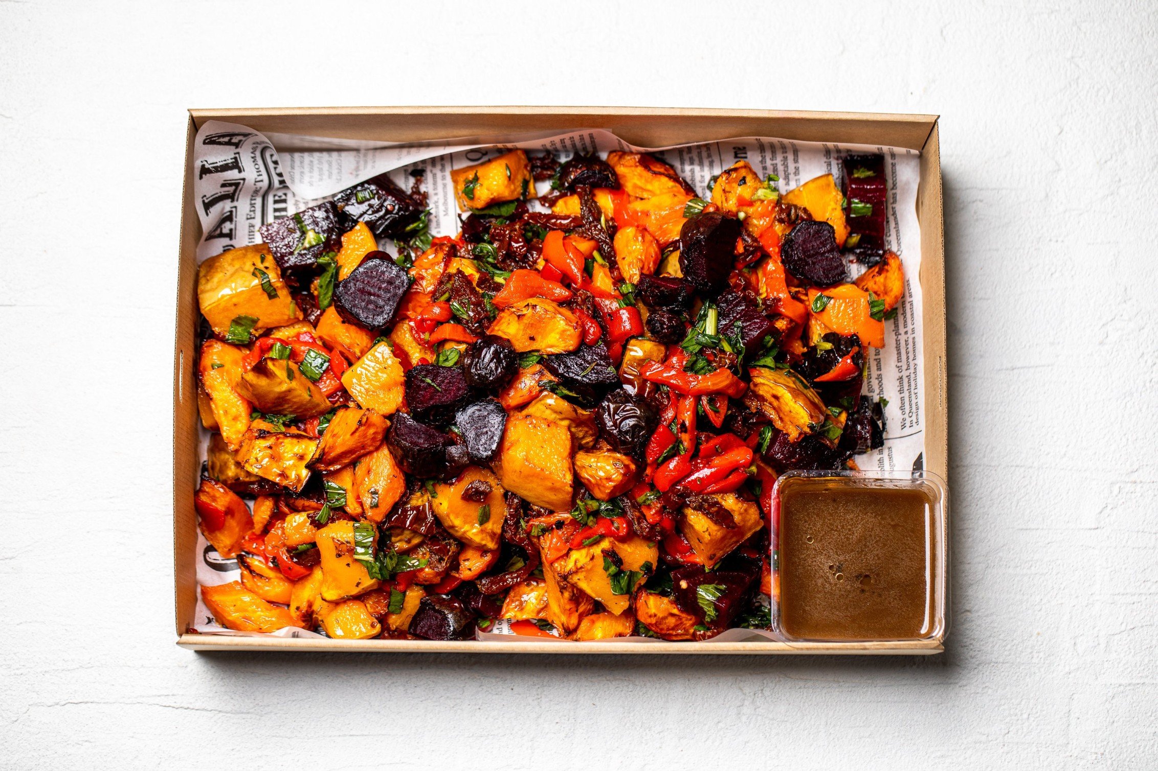 Seasonal Roasted Veg Salad Platter