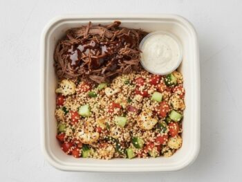 Pulled Beef & Couscous Salad