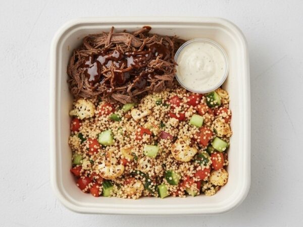Pulled Beef & Couscous Salad