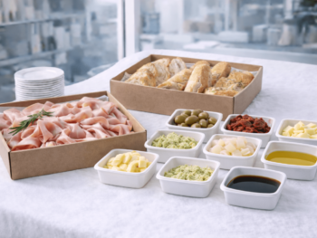 Italian Mortadella, Butter & Olive Oil Bar