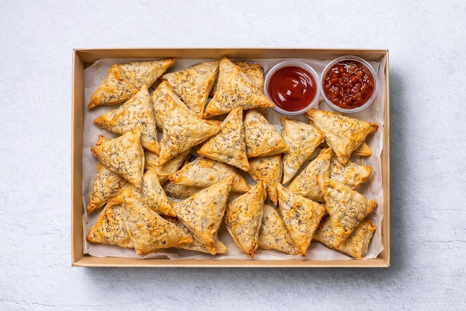 Spinach & Ricotta Triangles Platter (6)
