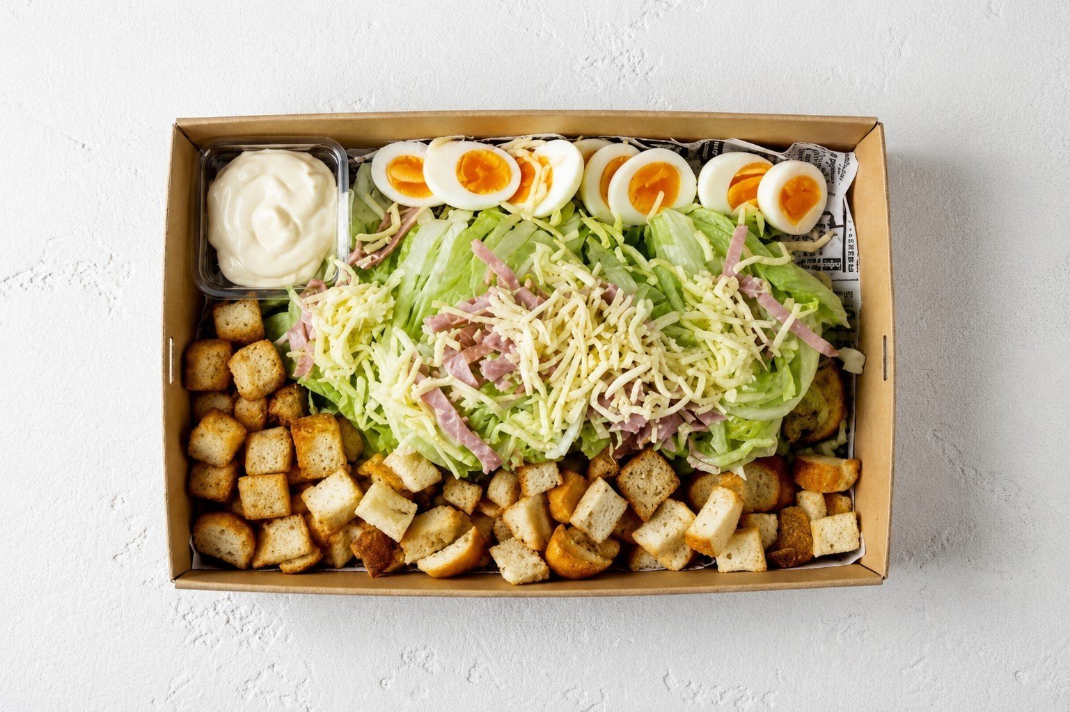 Charred Chicken Caesar Salad Platter