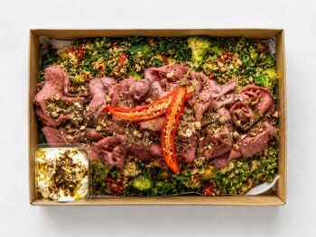 Pulled Beef & Cous Cous Salad Platter