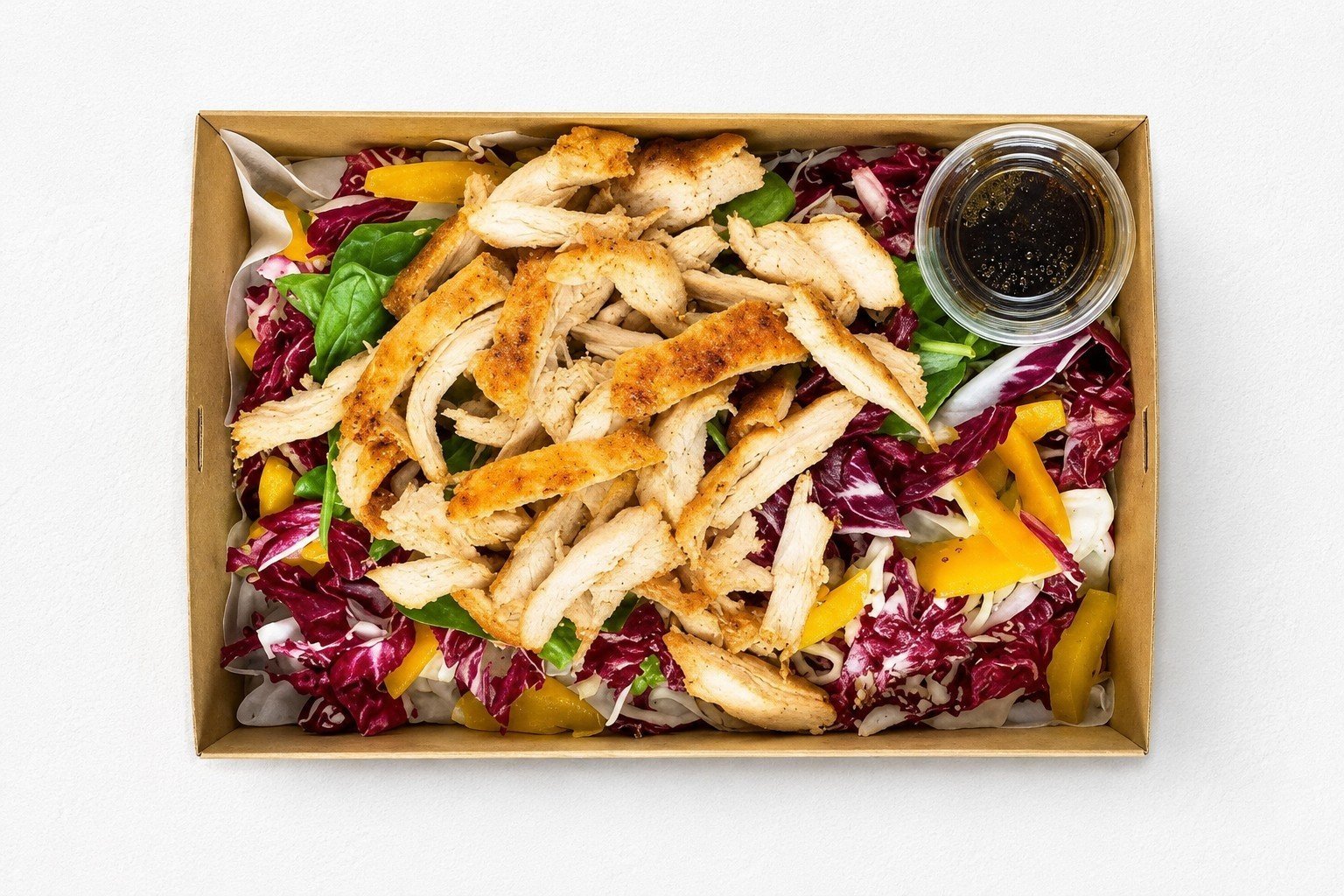 Roasted Chicken & Beets Salad Platter