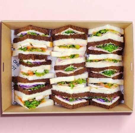 Triangle Sandwich Platter (48 Pieces)