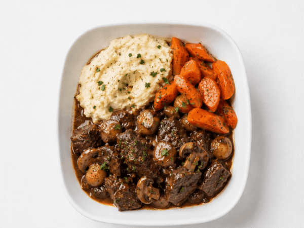 Slow Braised Beef Bourguignon