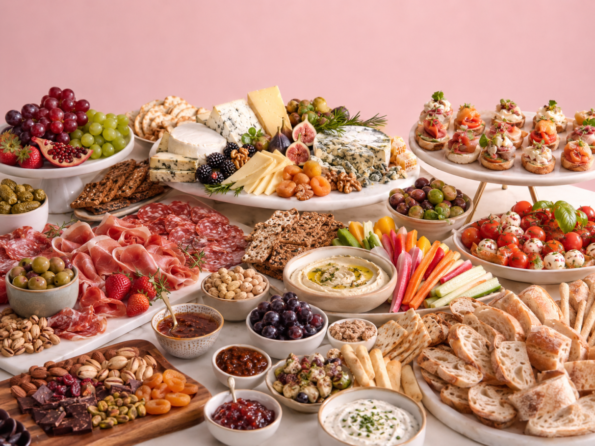 Cheese Styled Grazing Table