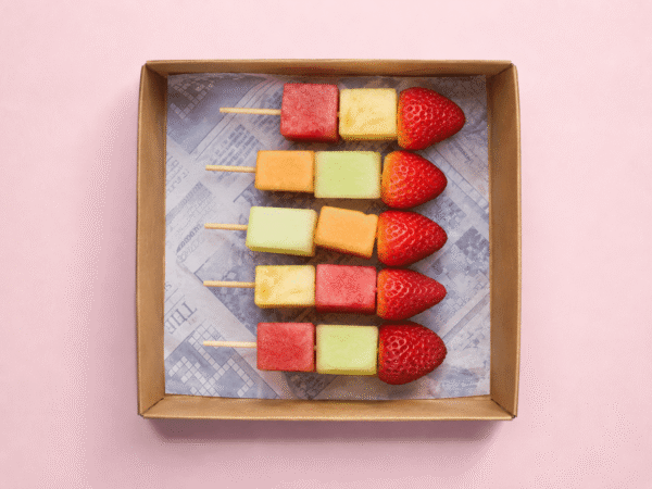 Fruit Skewers 3 Pieces Fruit Per Skewers (6)
