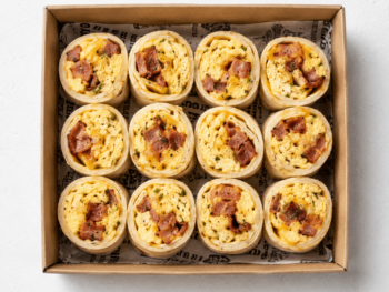 Breakfast Wrap, Egg, Bacon, Cheese (6)