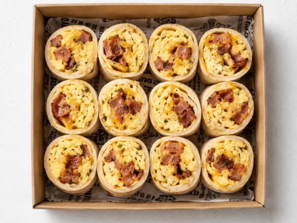 Breakfast Wrap, Egg, Bacon, Cheese (6)