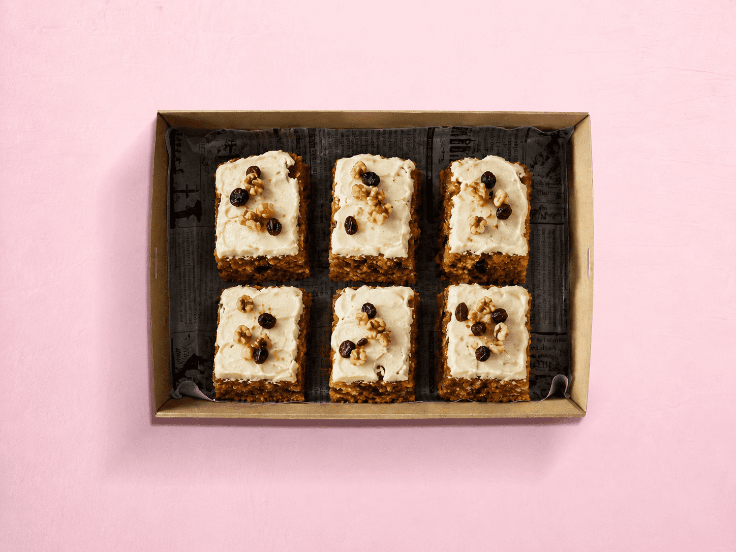 Vegan Carrot Cake Slice