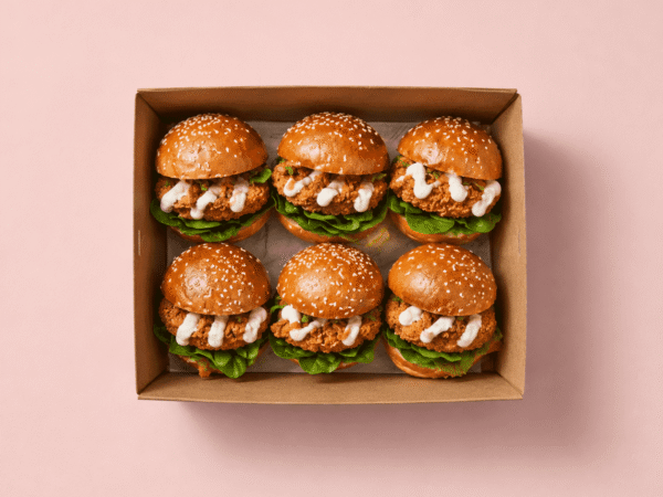 Vegan Falafel Breakfast Slider