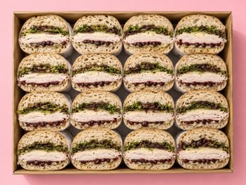 Turkey Cranberry, Rocket, Panini