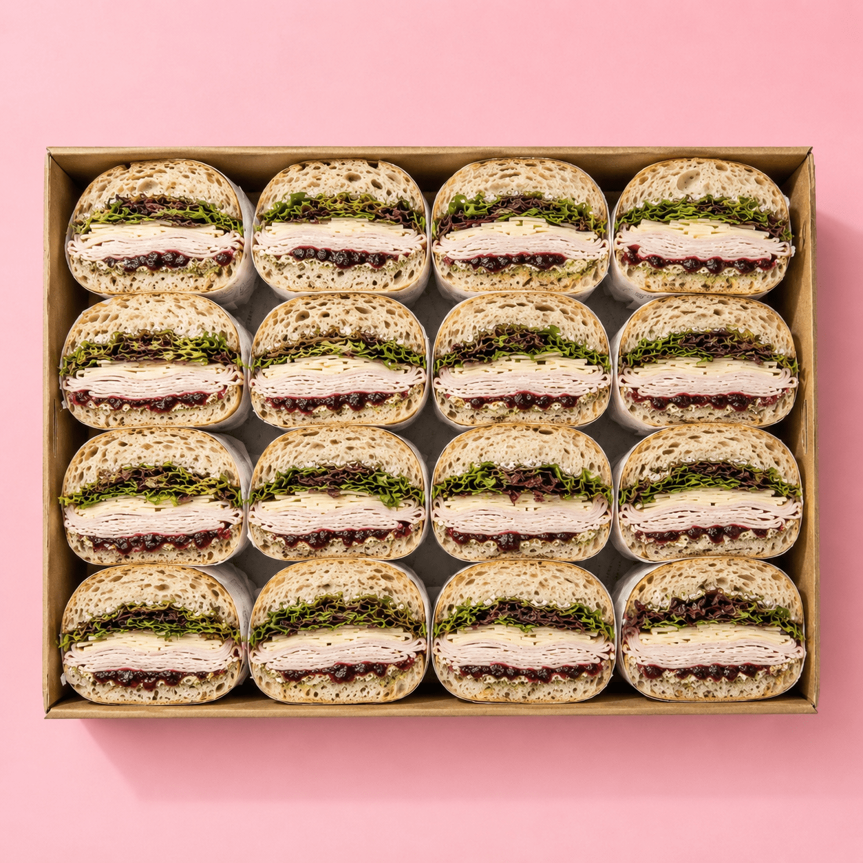Turkey Cranberry, Rocket, Panini