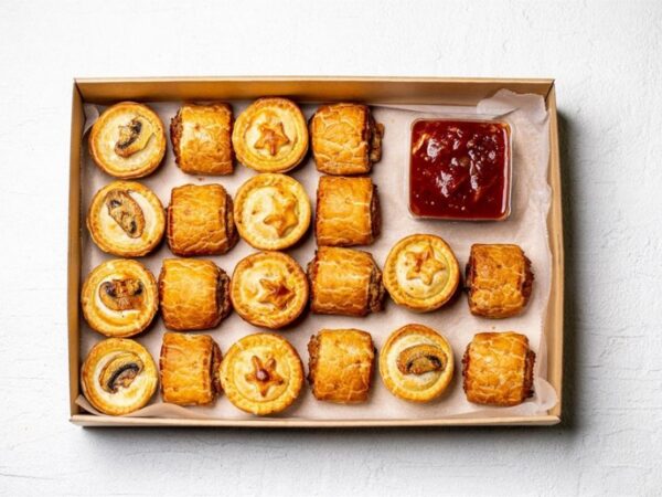 Beef Chicken Pies & Sausage Rolls